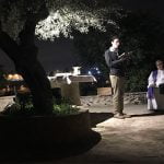 Mass by night in Jerusalem